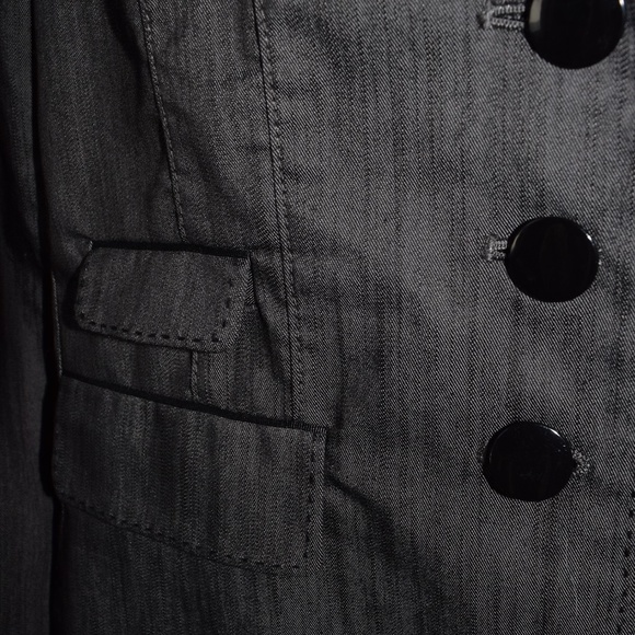 Willi Smith Black Dress Blazer Size 4 - Picture 4 of 7